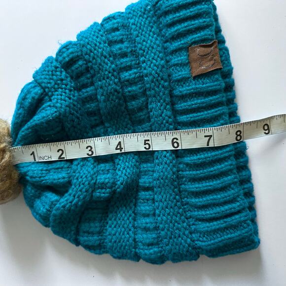 C.C. knit pom beanie - Picture 5 of 5